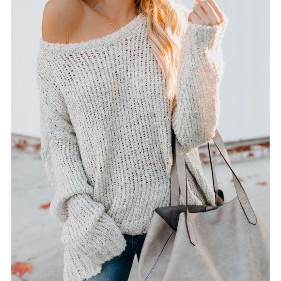 CAMILLA Slouchy Knit Sweater - Picture 6 of 8